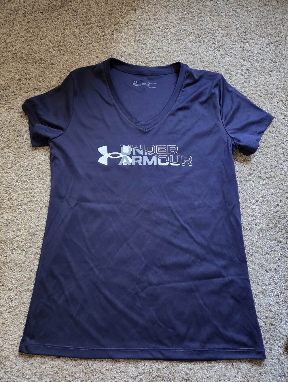 Under Armour Navy Logo T-Shirt